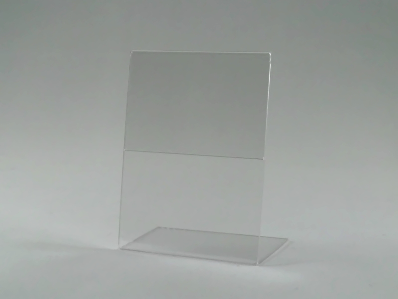 Держатель ценника 60х80 стандартный L-образный, ценник