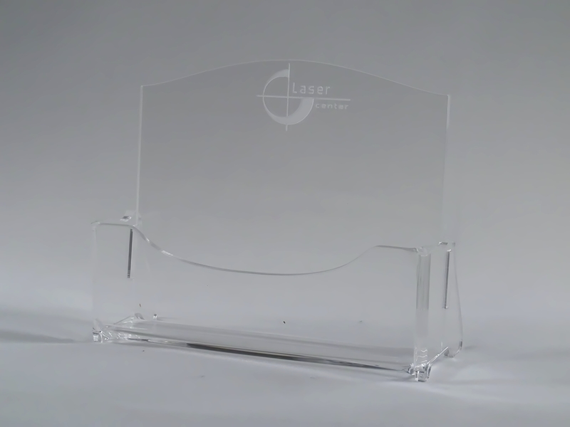 Визитница акрил с гравировкой