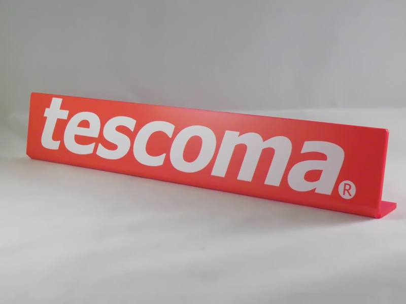 Настольный указатель (шелфтокер), акриловое оргстекло