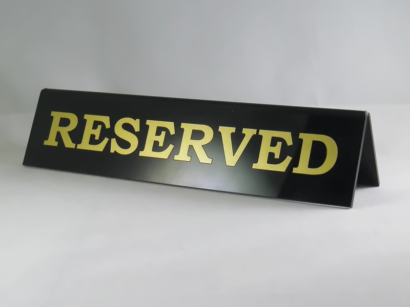 Настольный указатель (шелфтокер), акриловое оргстекло