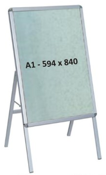 Рекламный штендер А1 односторонний